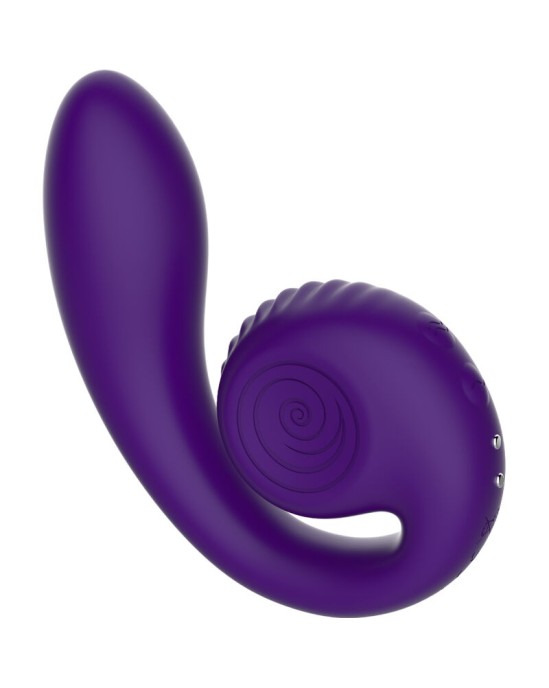 Snail Vibe GIZI DUAL STIMULATOR PURPLE