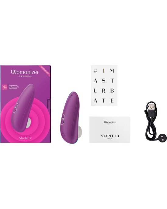 Womanizer STARLET 3 KLITORĀLĀS STIMULĀTORS VIOLET