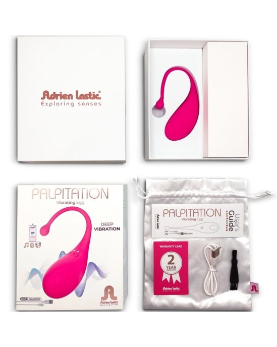 Adrien Lastic PALPITATION VIBRATING EGG PINK - FREE APP