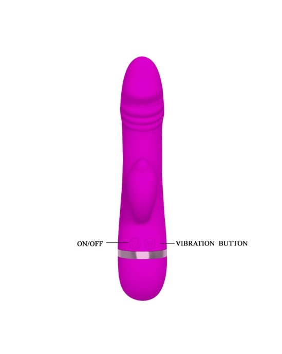 Pretty Love Flirtation PRETTY LOVE - FLIRTATION VIBRATOR WITH RABBIT DAVID