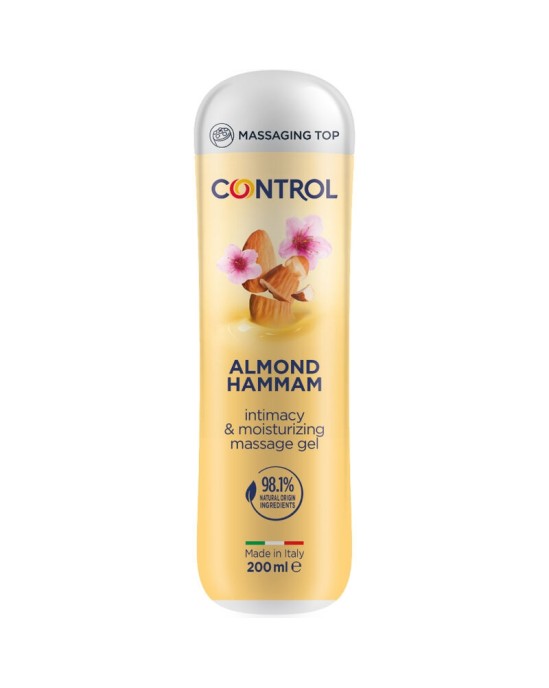 Control Lubes CONTROL ALMOND HAMMAM MASSAGE GEL 3 IN 1 200 ML