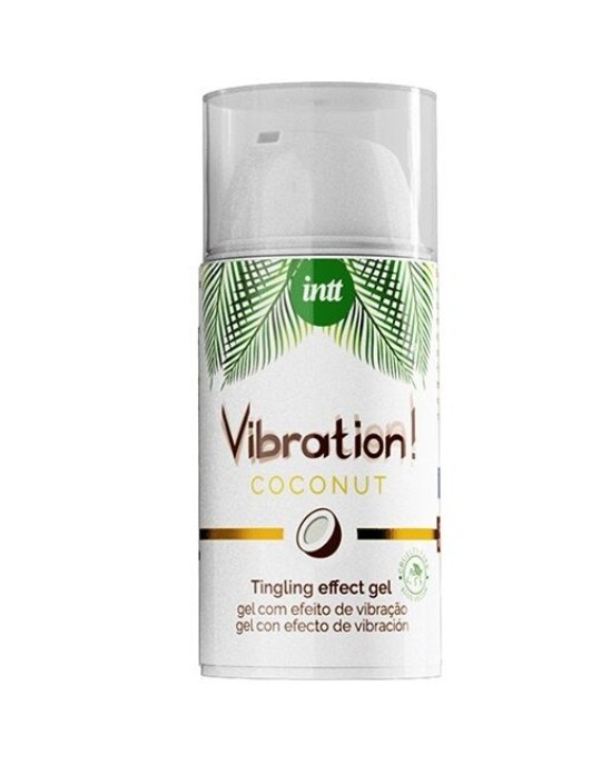 Intt Vegan Line INTT - VIBRATION GEL POWERFUL STIMULANT VEGAN LIQUID VIBRATOR