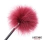 Latetobed Bdsm Line Feather Tickler and Rose Shape Paddle