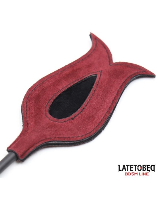 Latetobed Bdsm Line Feather Tickler and Rose Shape Paddle