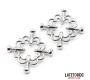 Latetobed Bdsm Line Metal Nipple Clamps Adjustable