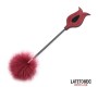 Latetobed Bdsm Line Feather Tickler and Rose Shape Paddle