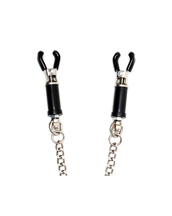 Bondage Play Nipple clamps-Adjustable