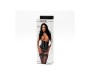 Amorable Rimba Waist Corset, G-String and Stockings Black