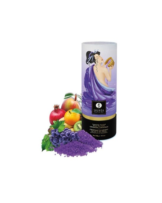 Shunga Oriental Crystals Bath Salts Exotic Fruits