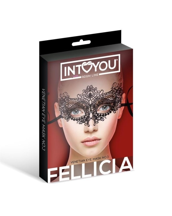 Intoyou Bdsm Line Венецианская маска для глаз Fellicia № 3