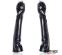 Latetobed Bdsm Line Wet Look Gloves One Size