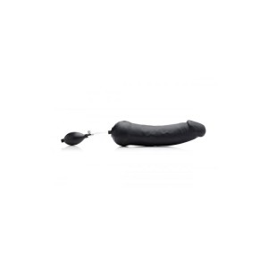 Tom Of Finland Piepūšams XL Dildo Black