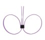 Ouch! DISPOSABLE ZIP TIE CUFFS EXTENDED PURPLE