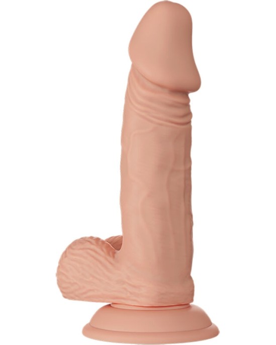 Baile Dildos BEAUTIFUL ENCOUNTER ZEBULON REALISTIC AND FLEXIBLE DILDO 19,4 CM - FLESH