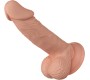 Baile Dildos BEAUTIFUL ENCOUNTER ZEBULON REALISTIC AND FLEXIBLE DILDO 19,4 CM - FLESH