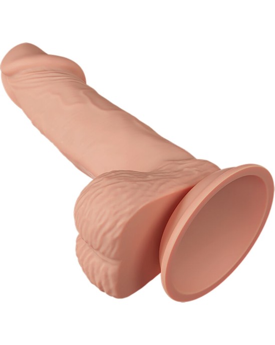 Baile Dildos SKAISTS ZEBULONS REĀLISTS UN ELASTĪGS DILDO 19,4 CM - MĪSTA