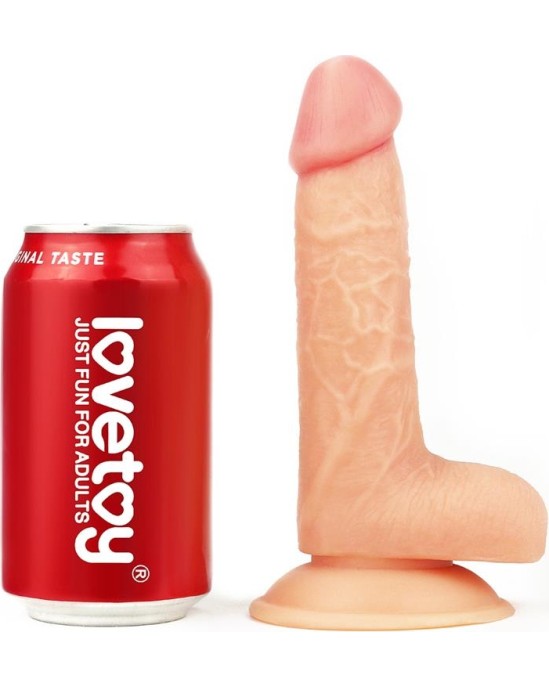 Lovetoy Dildo The Ultra Soft Dude 8 Flesh