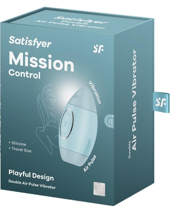 Satisfyer Mission Control Clit Sucker un Vibrator Violet