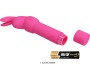 Pretty Love GERARDO FUSCHIA RABBIT SILICONE VIBRATOR