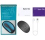 We-Vibe SYNC GO DUAL STIMULATOR TURQUOISE