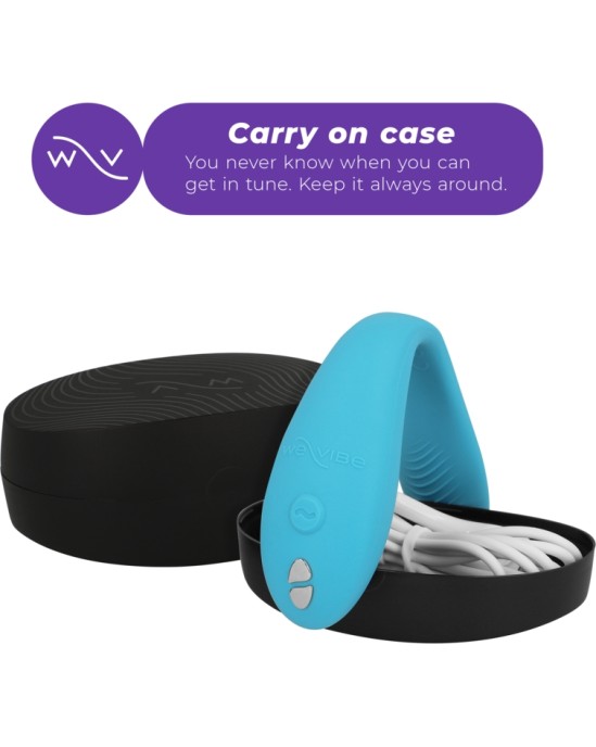 We-Vibe SYNC GO DUAL STIMULATOR TURQUOISE