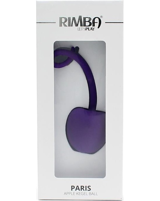 Rimba Toys Bola Kegel en Forma de Manzana Paris Purpura