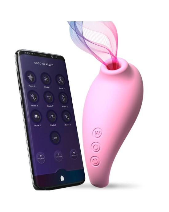 Adrien Lastic REVELATION CLITORIS SUCKER PINK - FREE APP