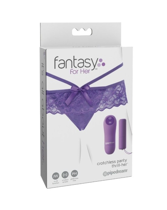 Fantasy For Her CROTHLESS PANTY THRILL-HER