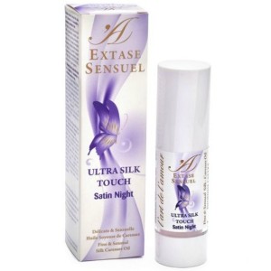 Extase Sensual ULTRA SILK TOUCH SATIN NAKTS MASĀŽAS EĻĻA