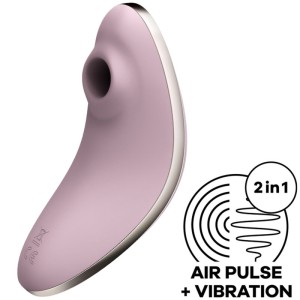 Satisfyer Air Pulse SATISFYER VULVA LOVER 1 GAISA PULSU STIMULĀTORS UN VIBRATORS — VIOLETS