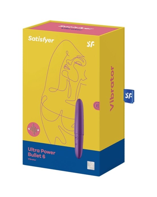 Satisfyer Vibrator SATISFYER ULTRA POWER BULLET 6 - PURPURA