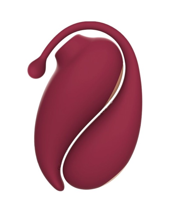 Adrien Lastic INSPIRATION CLITORIS SUCKER + VIBRATING EGG RED - FREE APP