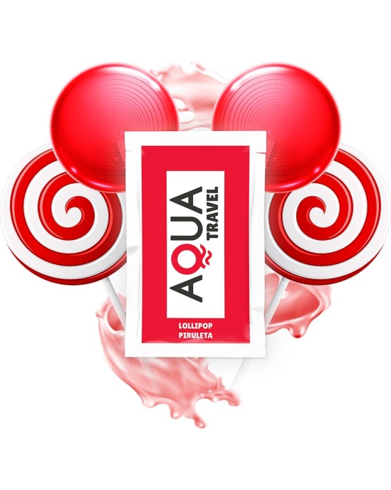 Aqua Travel LOLLIPOP FLAVOUR WATERBASED LUBRICANT 6 ML