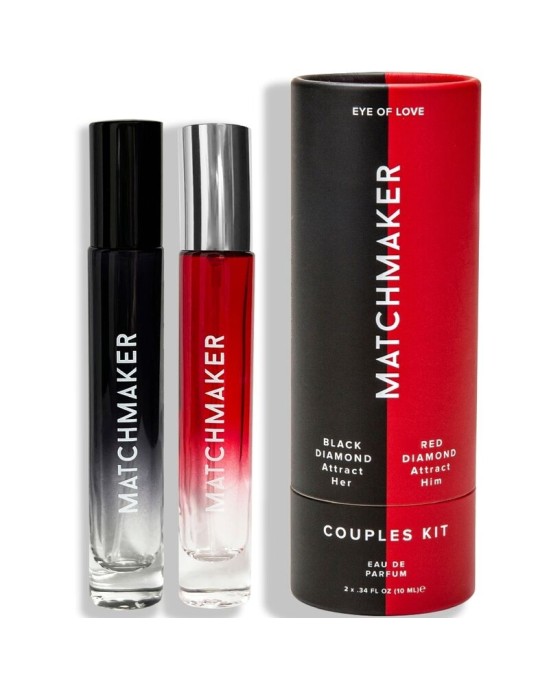 Eye Of Love MATCHMAKER PHEROMONE 2PC SET COUPLES KIT ATTRACT HER & HIM 20 ML