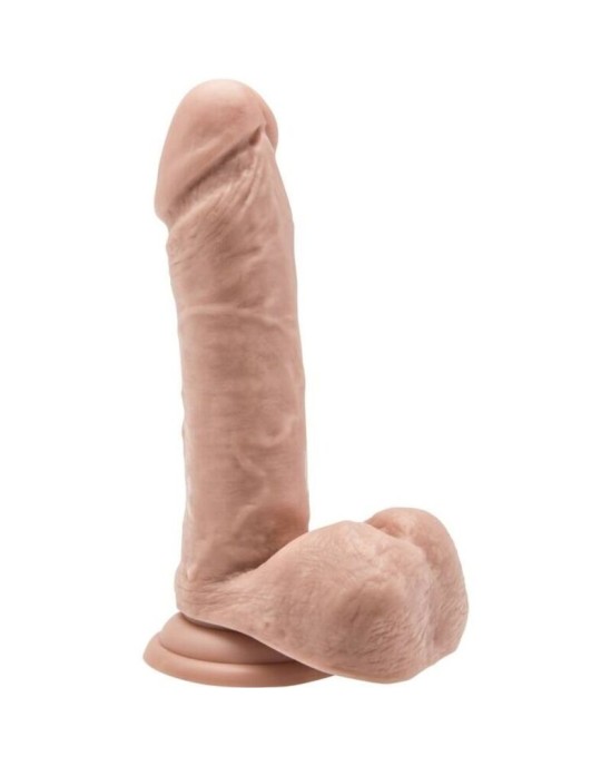Get Real DILDO 18 CM WITH BALLS SKIN