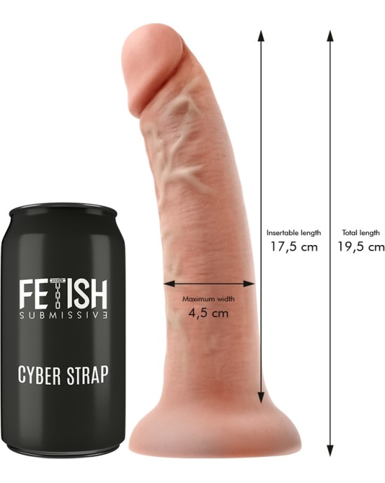 Fetish Submissive Cyber Strap HARNESS WITH REMOTE CONTROL DILDO WATCHME M TECHNOLOGY