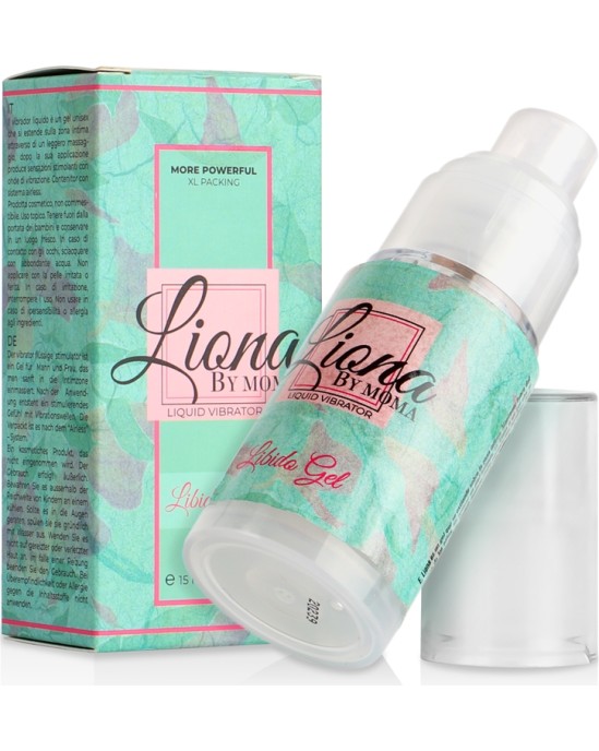 Liona By Moma ŠĶIDRAIS VIBRATORS LIBIDO GELS 15 ML