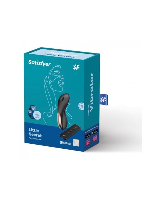 Satisfyer Little Secret biksīšu stimulators ar tālvadības pulti un lietotni