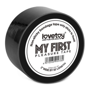 Lovetoy Bondage Tape Non-Sticky Black