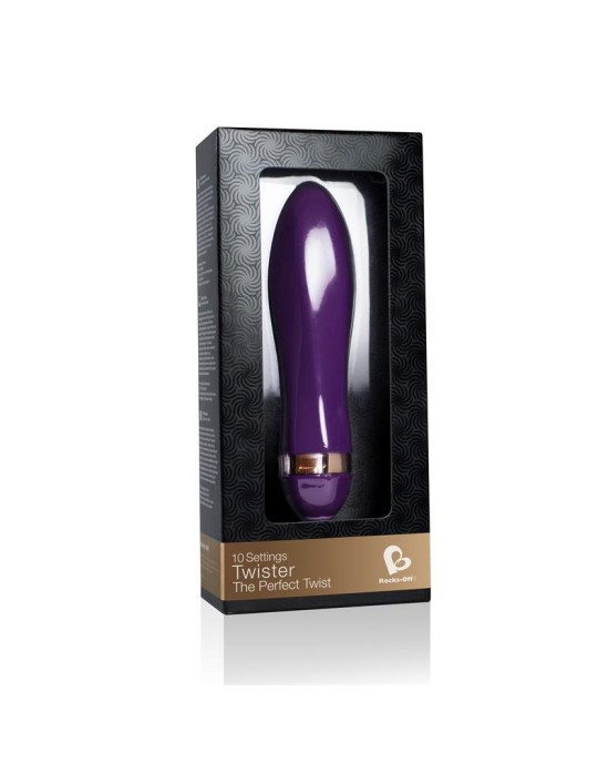 Rocksoff Mini Twist Vibe Purple