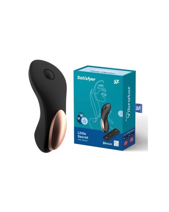 Satisfyer Little Secret biksīšu stimulators ar tālvadības pulti un lietotni