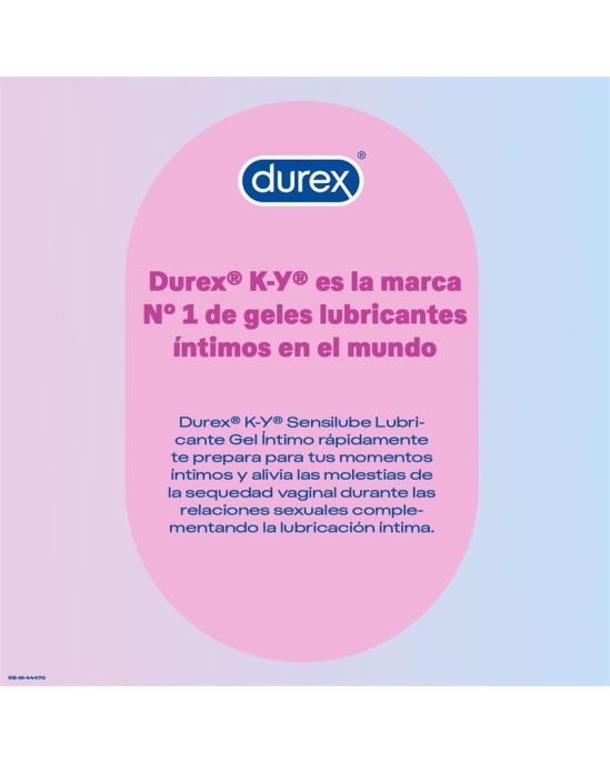 Durex Ūdens bāzes lubrikants Sensilube KY 75 ml