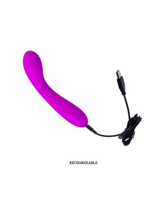 Prettylove Augstas kvalitātes vibrators Tony Purple