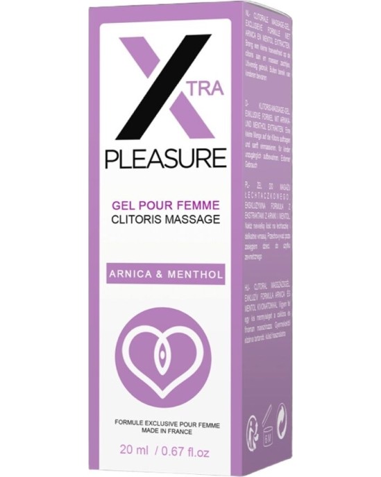 RUF ГЕЛЬ ДЛЯ МАССАЖА КЛИТОРА X PLEASURE 20 МЛ