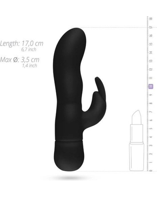 Easytoys Trušu vibrators - melns