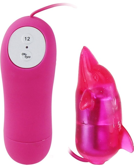 Baile Stimulating BAILE - МИЛЫЙ СЕКРЕТНЫЙ ВИБРАТОР ДЕЛЬФИН 12В