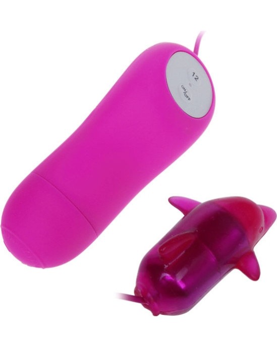 Baile Stimulating BAILE - МИЛЫЙ СЕКРЕТНЫЙ ВИБРАТОР ДЕЛЬФИН 12В