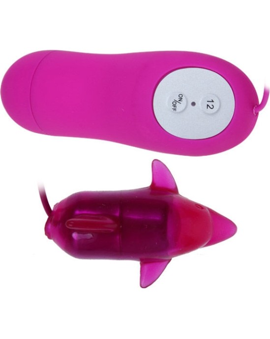 Baile Stimulating BAILE - МИЛЫЙ СЕКРЕТНЫЙ ВИБРАТОР ДЕЛЬФИН 12В