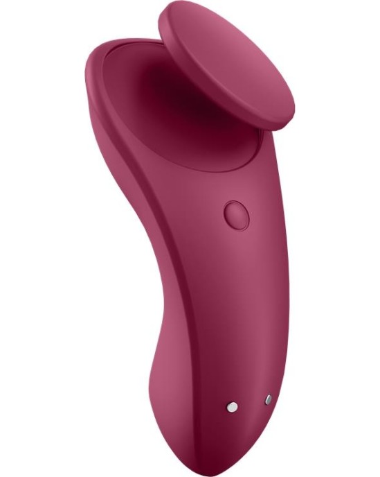 Satisfyer Sexy Secret biksīšu vibrators vīna sarkans