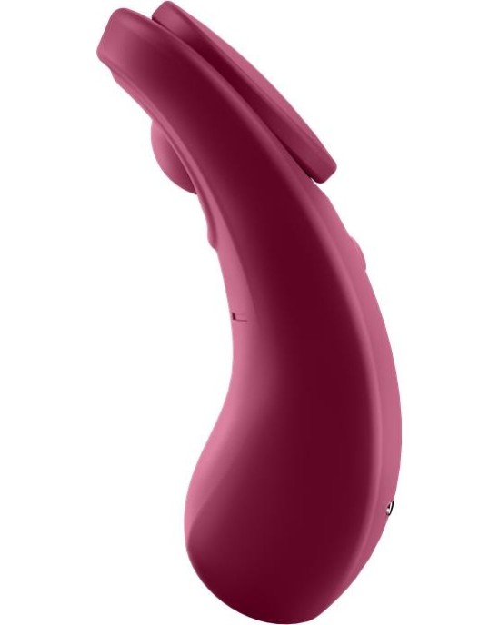 Satisfyer Sexy Secret biksīšu vibrators vīna sarkans